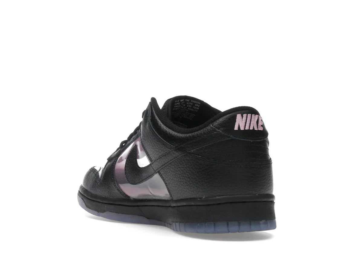 Nike Dunk Low Retro Transparent Schwarz Pink Rise