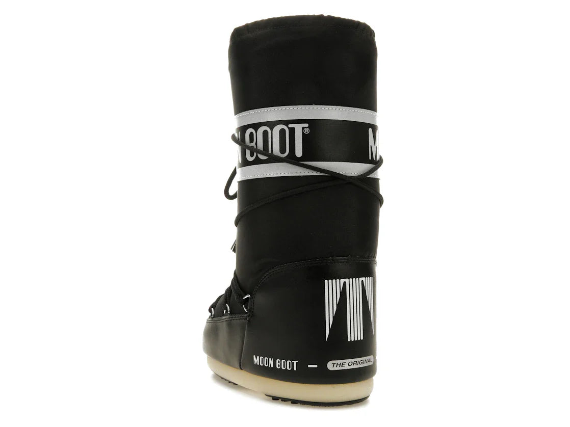 Moon Boot Icon Nylonstiefel Schwarz