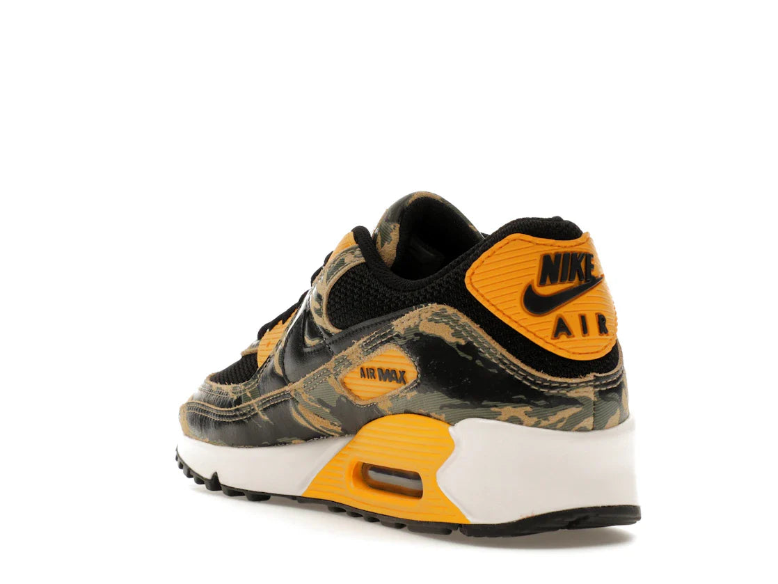 Nike Air Max 90 Premium Schwarz University Gold Camo