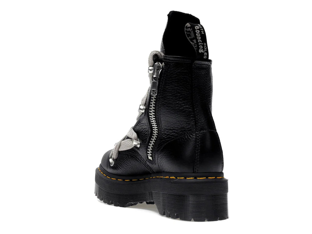 Dr. Martens 1460 Quad Ledersohle Pentagramm Jumbo Schnürstiefel Rick Owens Schwarz