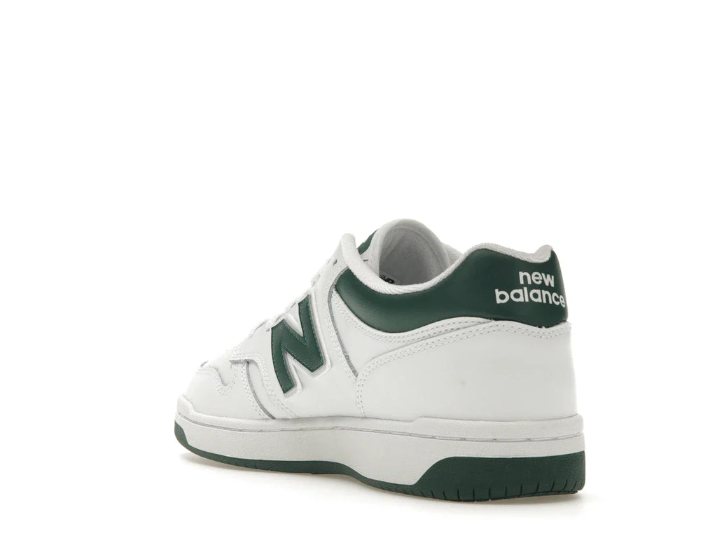 New Balance 480 Weiß Nachtsichtgrün