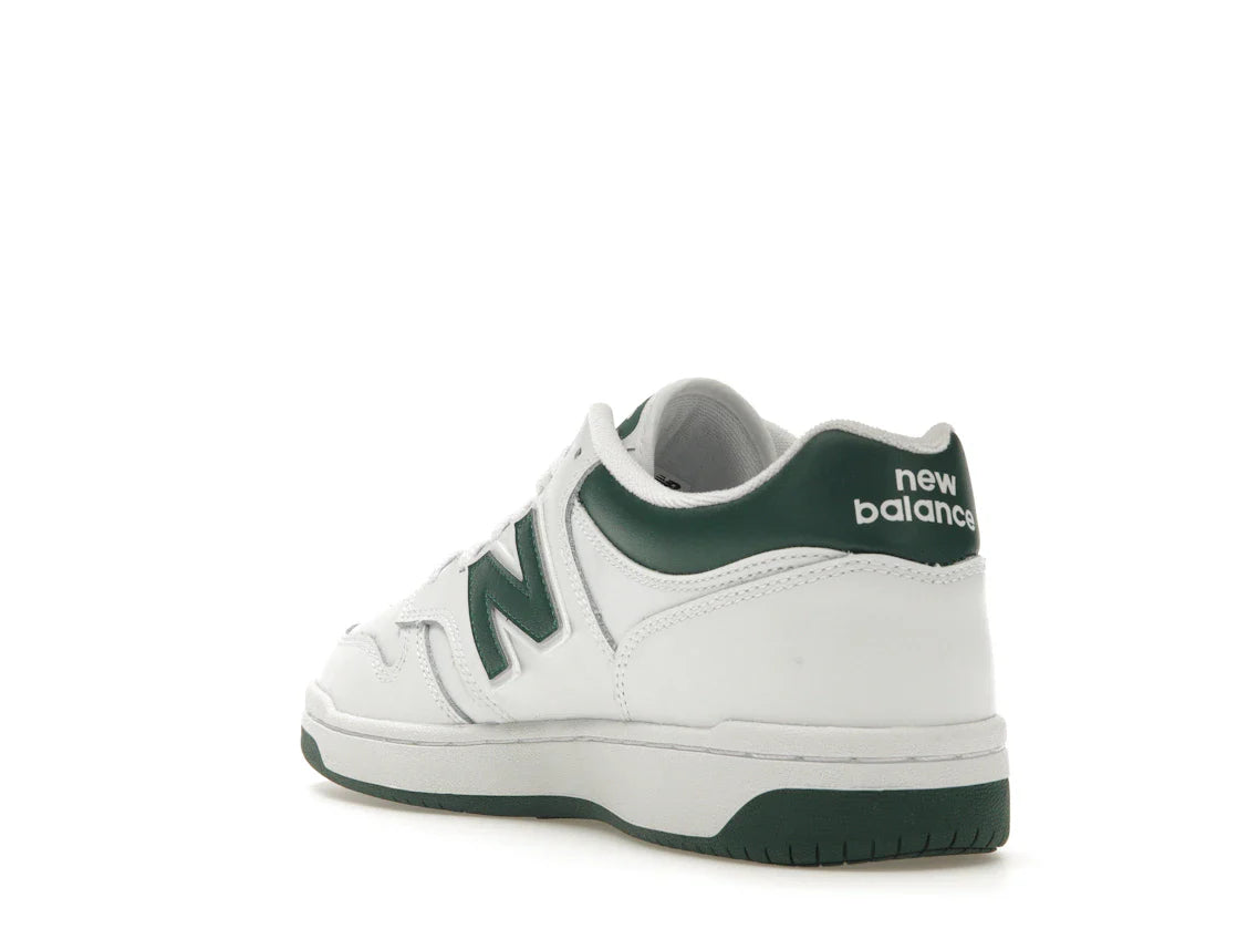 New Balance 480 Weiß Nachtsichtgrün