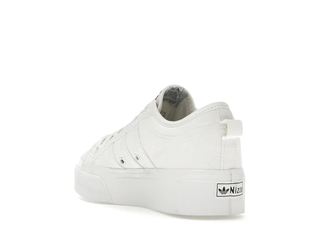 adidas Nizza Platform Triple White (Damen)