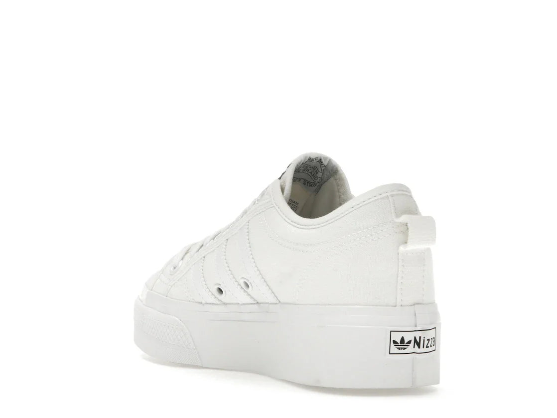adidas Nizza Platform Triple White (Damen)