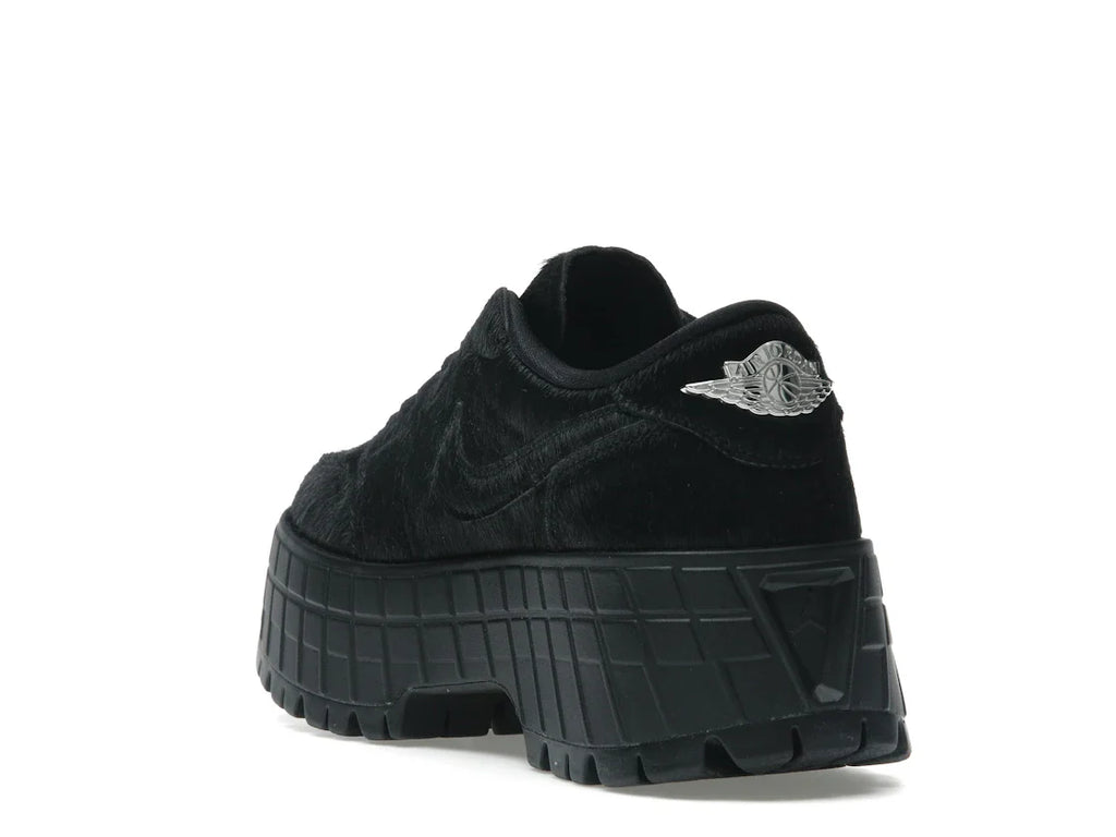 Jordan 1 Low Brooklyn Black Gym Red (Damen)