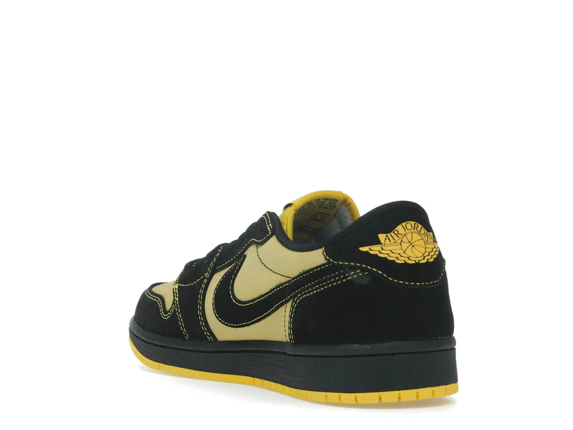 Jordan 1 Retro Low OG Quai 54 Schwarz Tour Gelb Rot