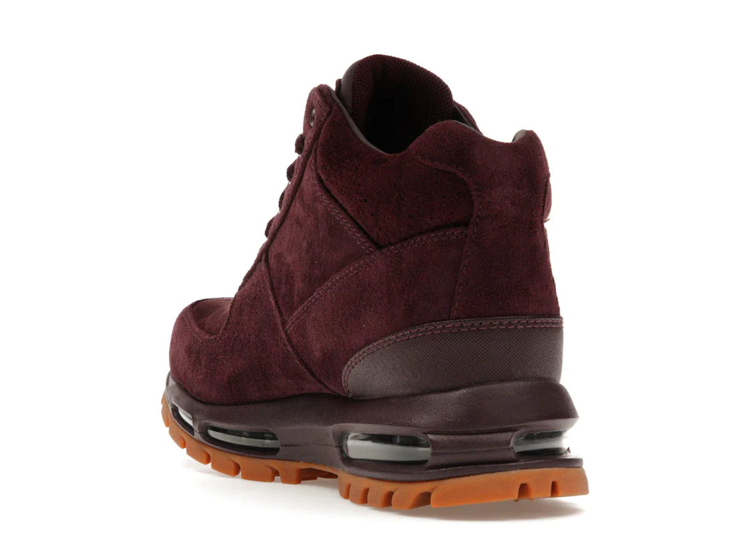 Nike Air Max Goadome Tiefburgunderfarbenes Wildleder