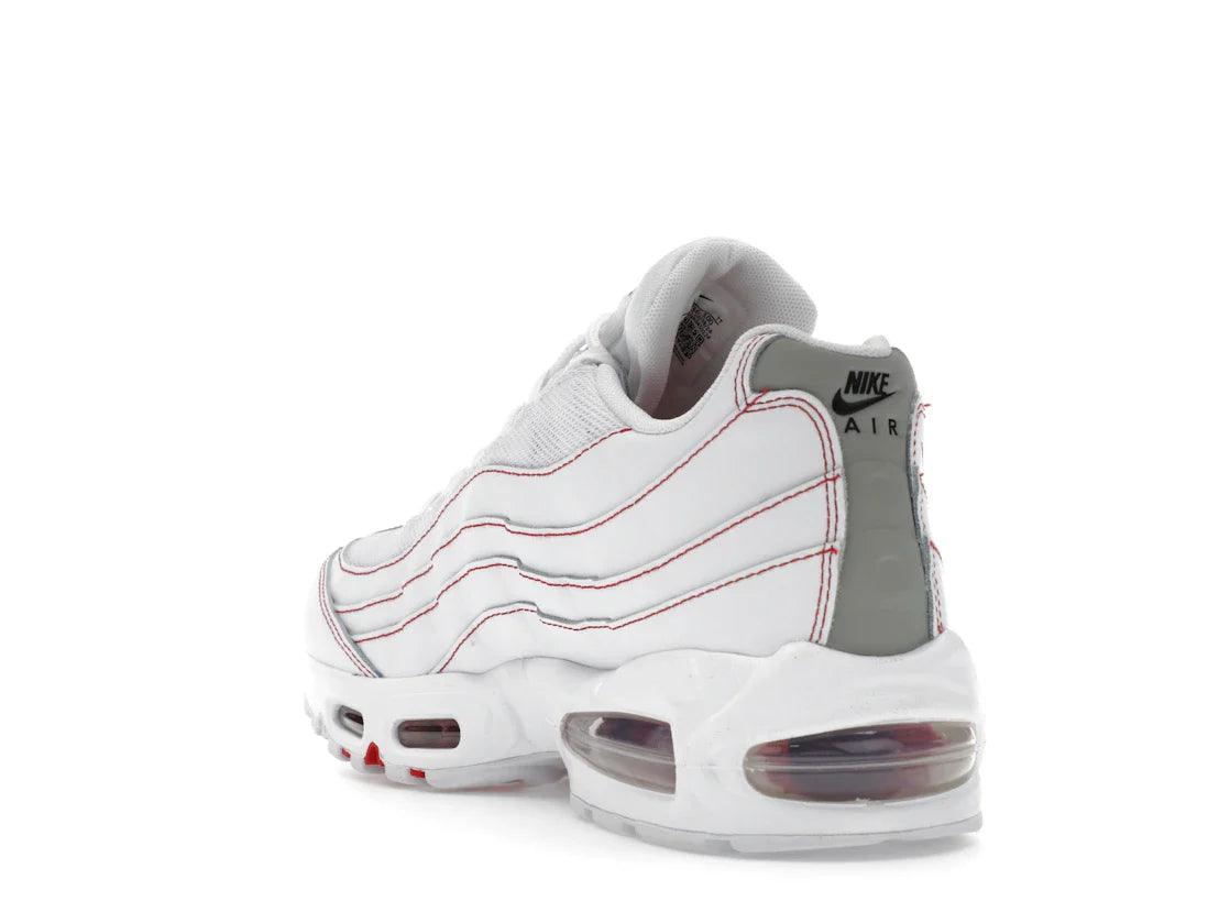 Nike Air Max 95 OG Big Bubble Weiß Universitätsrot