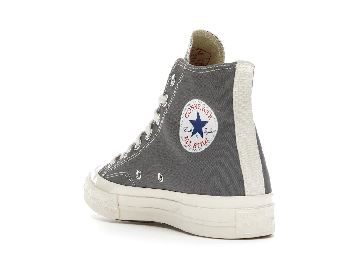 Converse Chuck Taylor All Star 70 Hi Comme des Garcons PLAY Grau