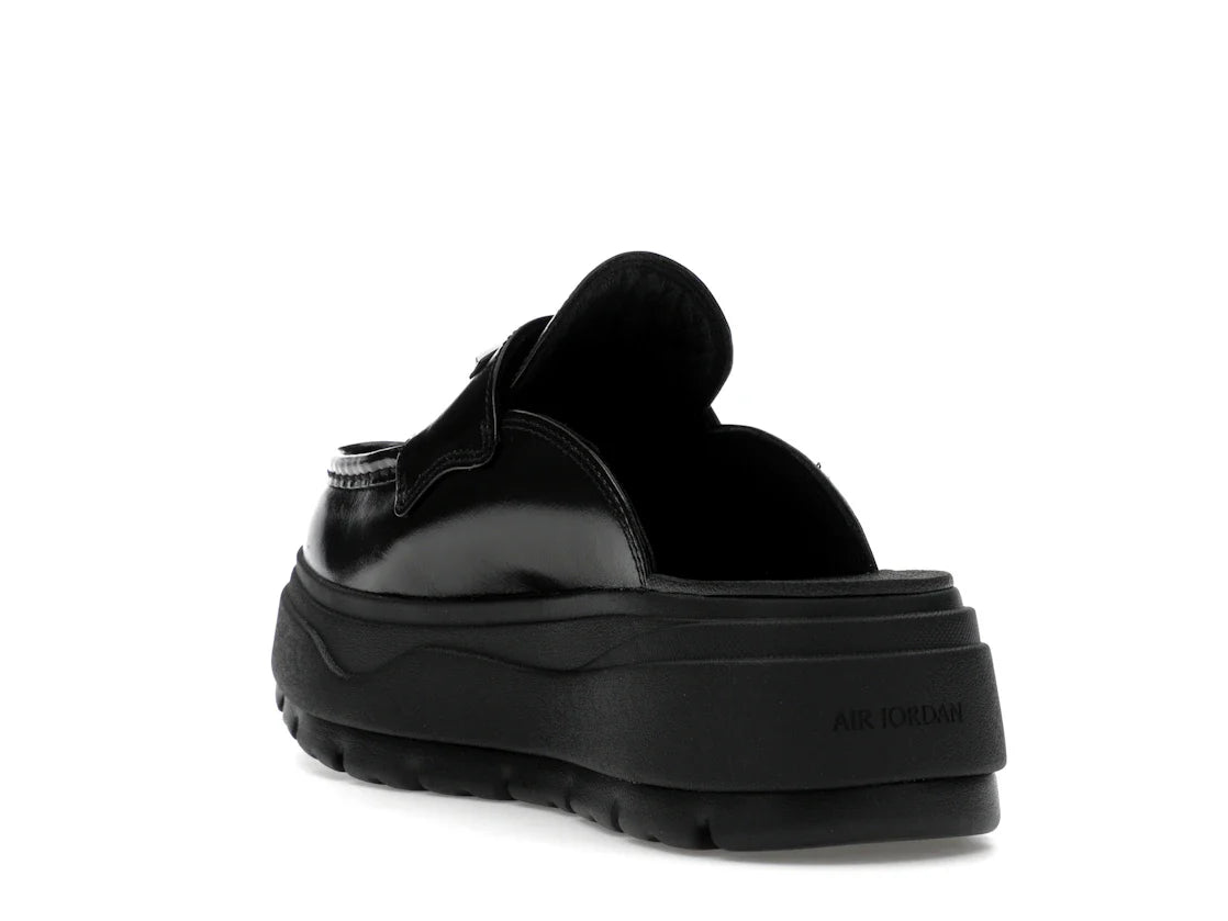 Jordan Mule Schwarz Metallic Silber (Damen)