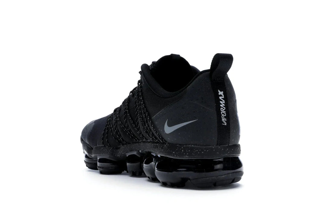 Nike Air VaporMax Run Utility Schwarz Reflektierendes Silber