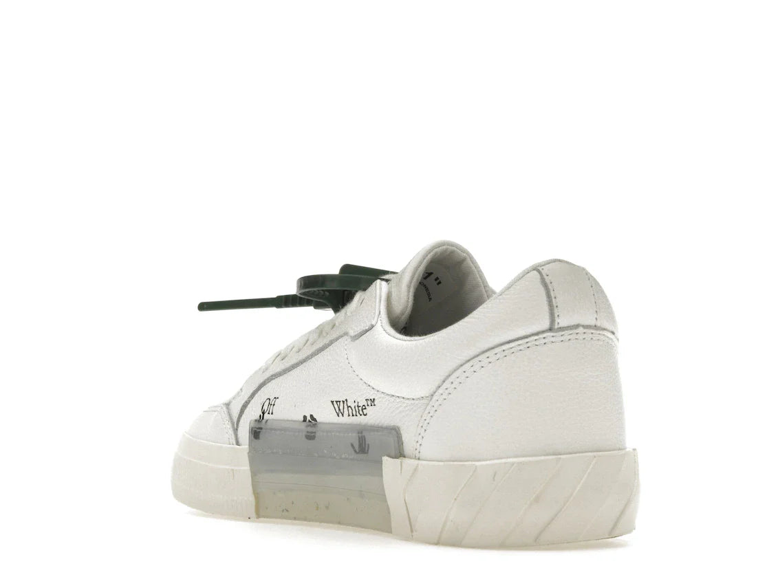 OFF-WHITE Vulc Low Leder Weiß SS22