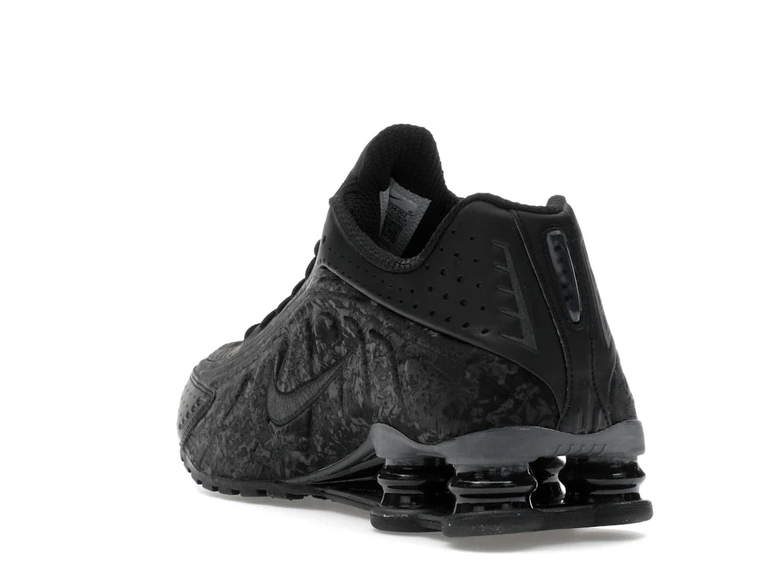 Nike Shox R4 Schwarz mit Blumenmuster (Damen)