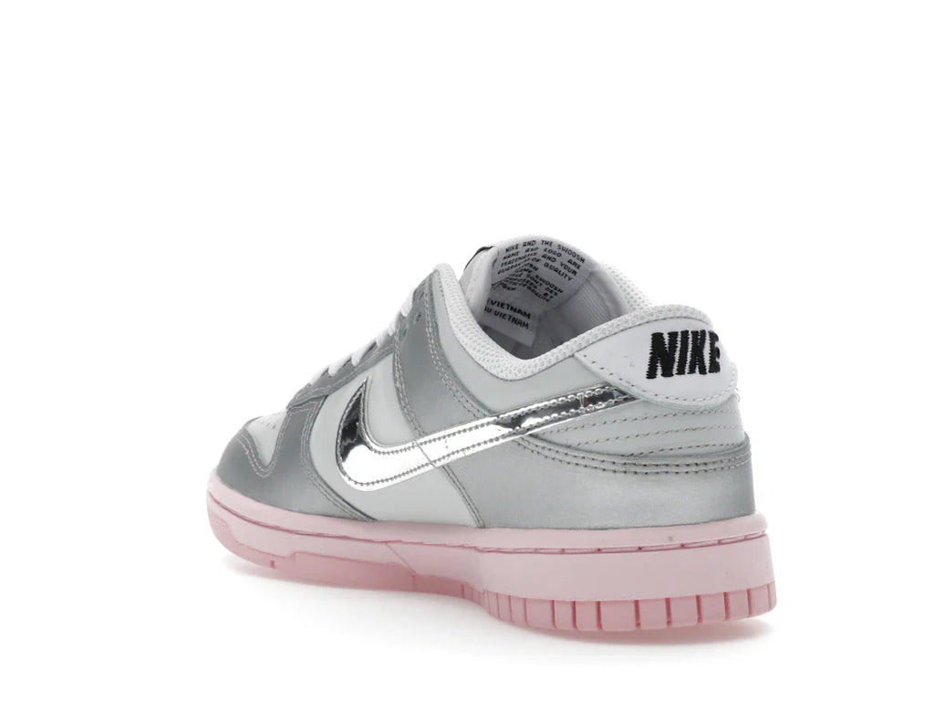 Nike Dunk Low LX Metallic Silver Pink Foam (Damen)
