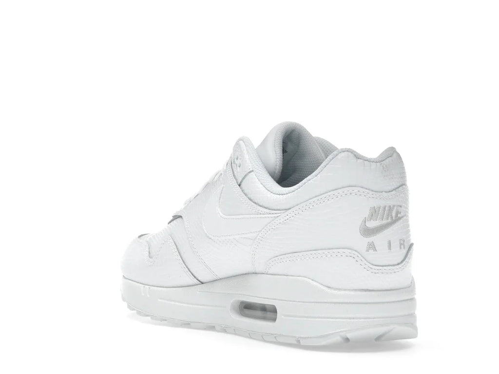 Nike Air Max 1 Premium Weiß Schlangenleder