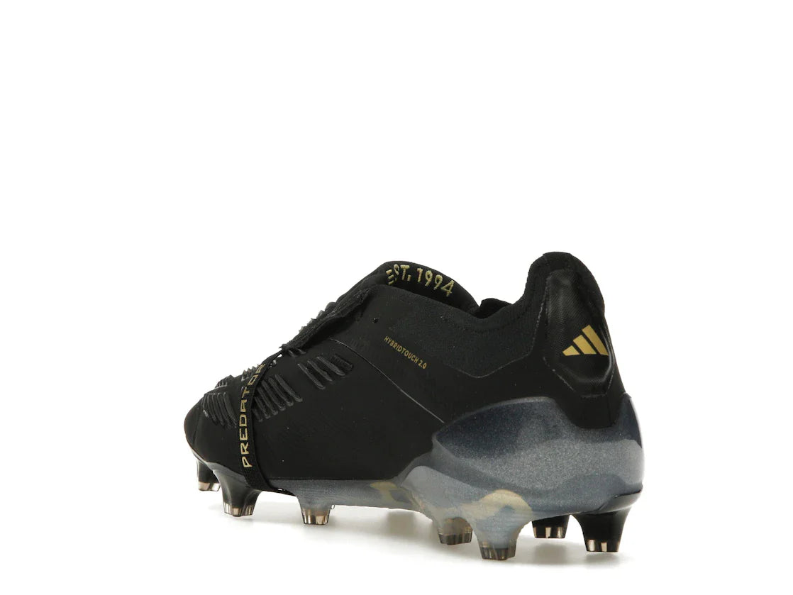 adidas Predator Elite Foldover Tongue FG Core Black Carbon Gold Metallic