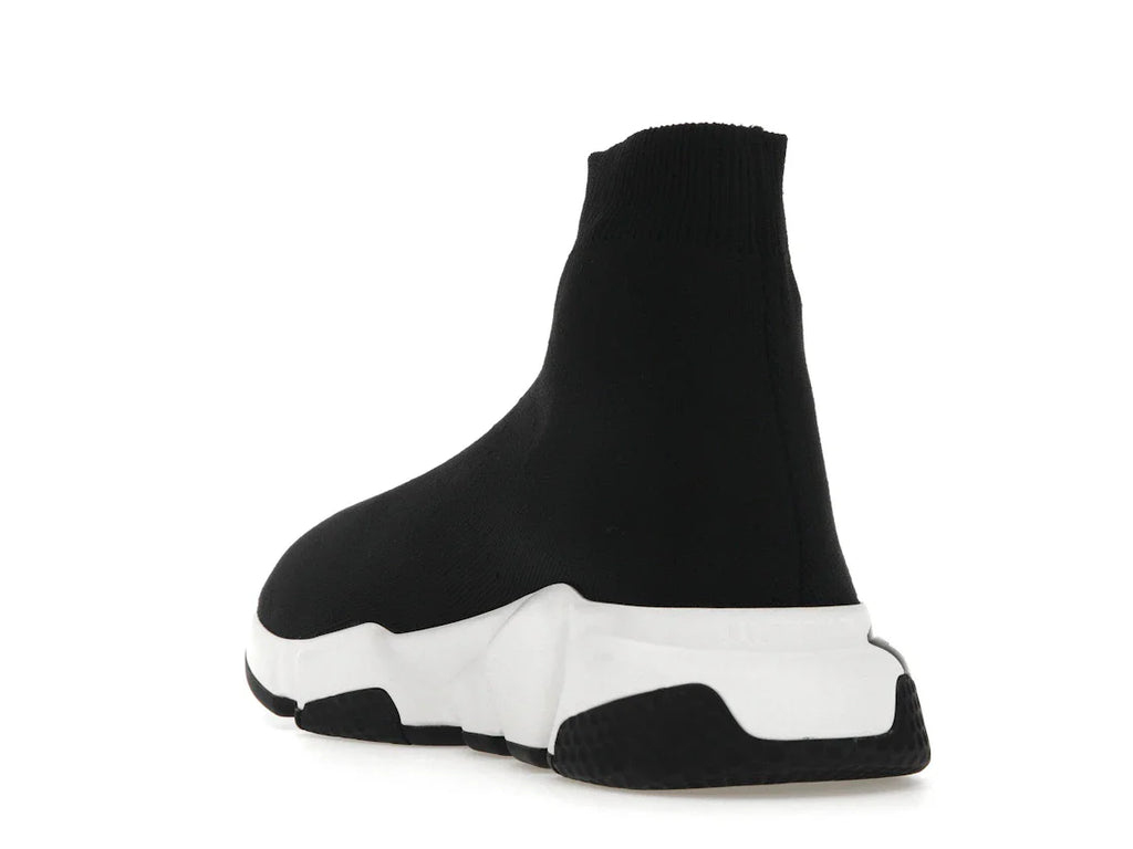 Balenciaga Speed Graffiti Sneaker Weiß Schwarzes Logo (Damen)