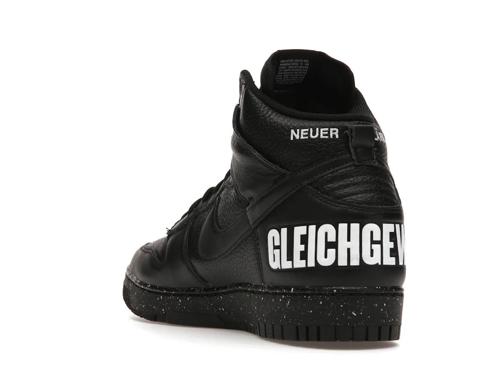 Nike Dunk High Undercover Chaos Schwarz