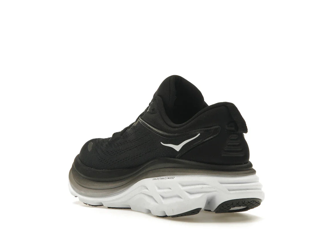 Hoka One One Bondi 8 Schwarz Weiß (Damen)