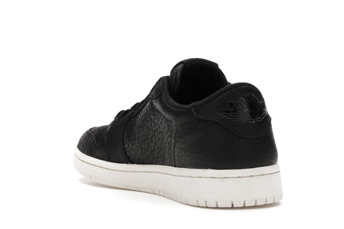 Jordan 1 Retro Low Swooshless Schwarz (2016)