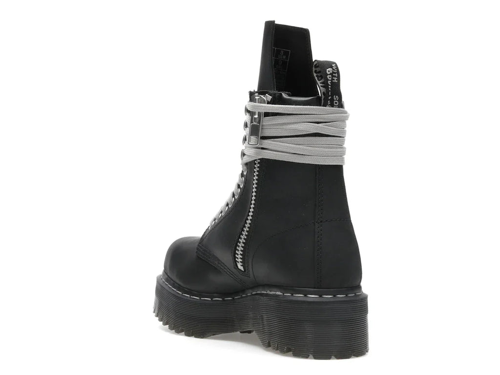 Dr. Martens 1460 DRKSHDW Quad Sole Stahlkappenstiefel Rick Owens Schwarz
