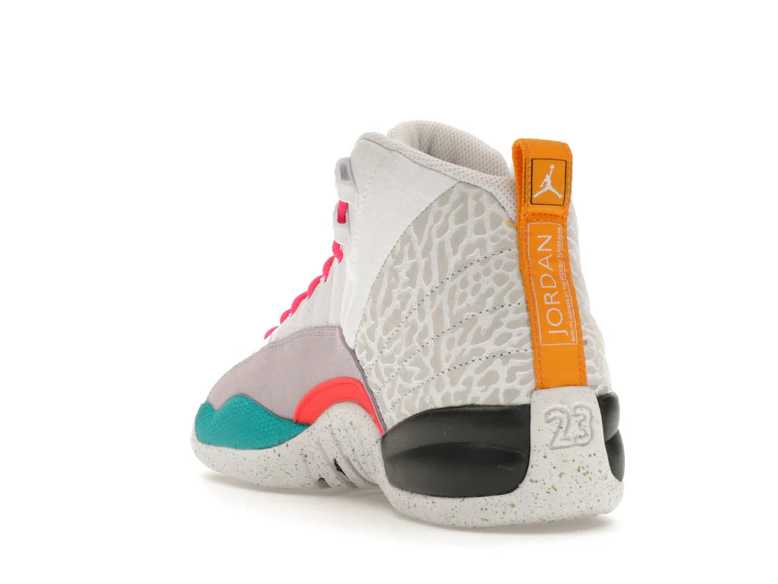 Jordan 12 Retro White Vapor Green (GS)