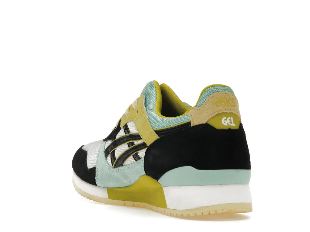 ASICS Gel-Lyte III OG Weiß Schwarz Moosgrün Blau