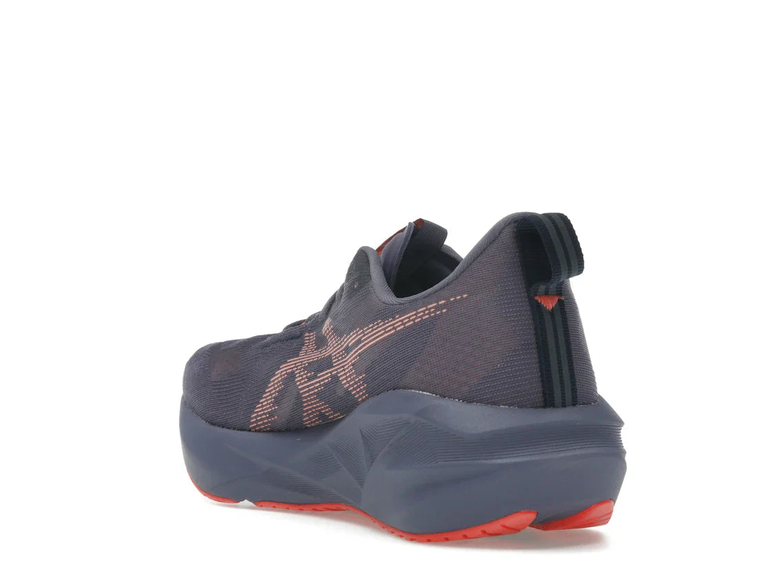 ASICS Novablast 5 Grauviolett Korallenriff