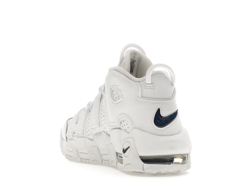 Nike Air More Uptempo Weiß Mitternachtsblau (GS)