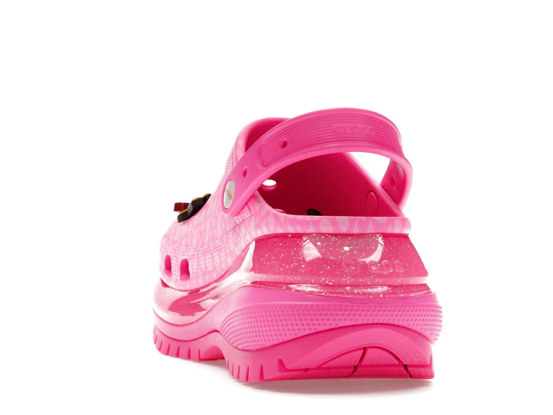 Crocs Classic Mega Crush Clog Barbie The Movie Electric Pink