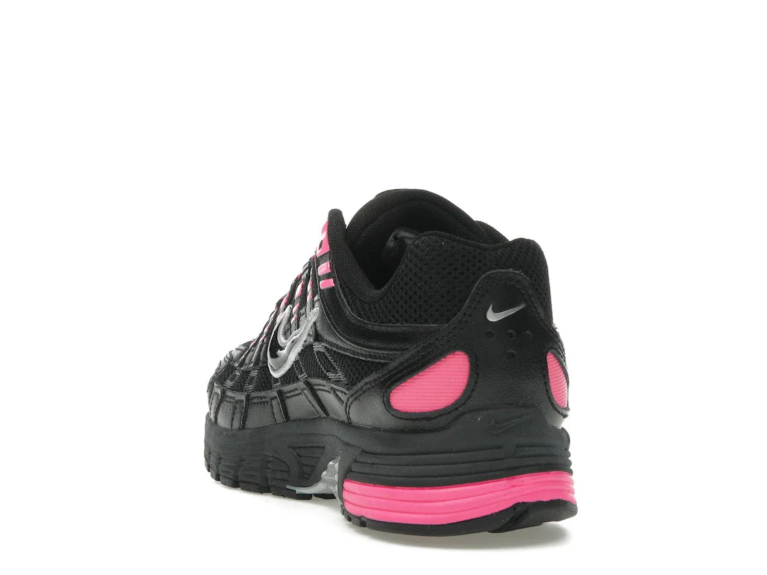 Nike P-6000 Pink Blast Metallic Silver Black