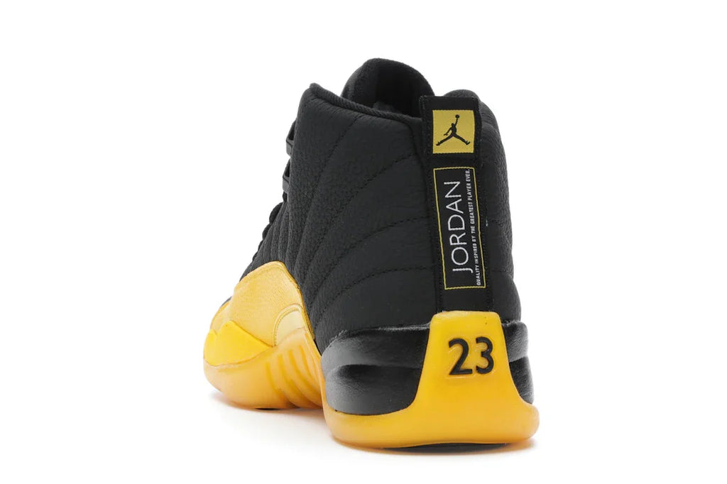 Jordan 12 Retro Schwarz Universitätsgold