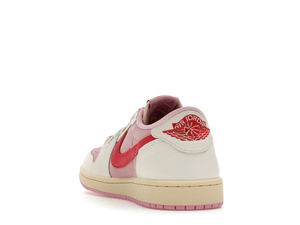 Jordan 1 Retro Low OG SP Travis Scott Sail Tropical Pink