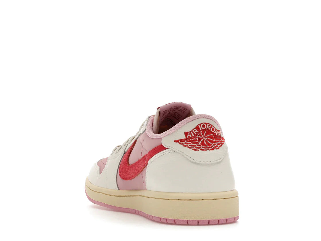 Jordan 1 Retro Low OG SP Travis Scott Sail Tropical Pink