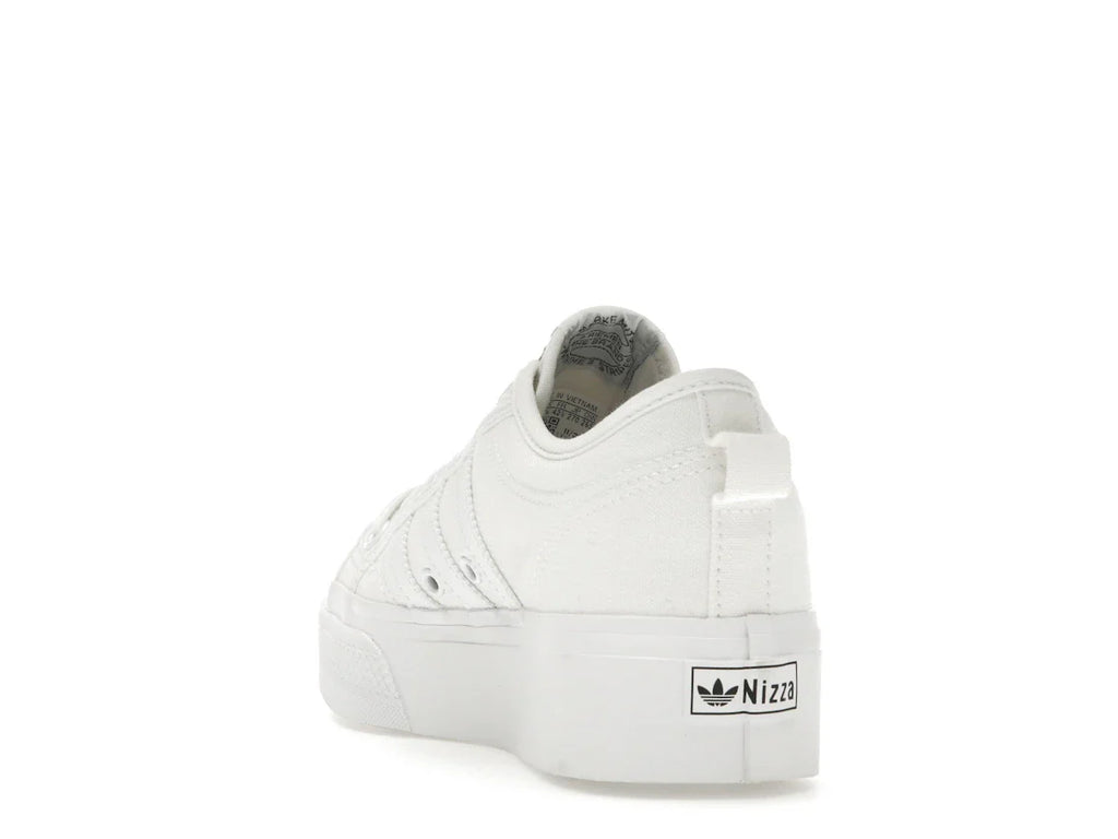 adidas Nizza Platform Triple White (Damen)