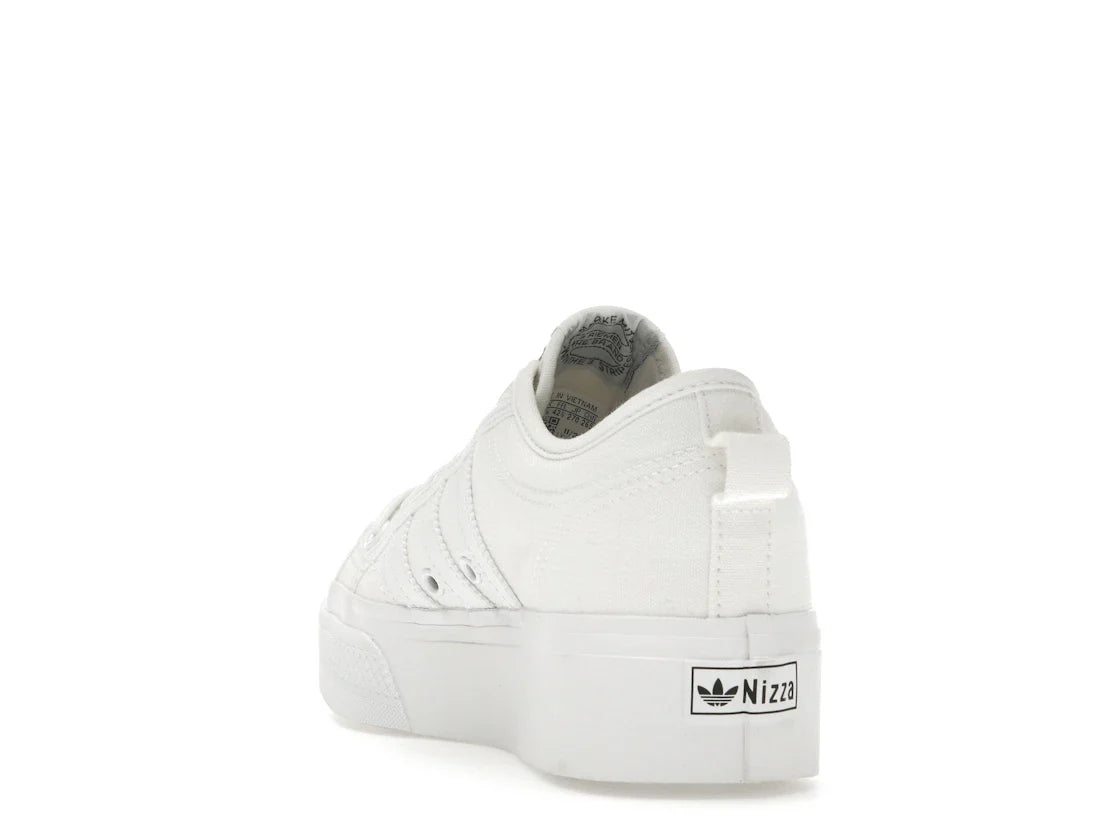 adidas Nizza Platform Triple White (Damen)