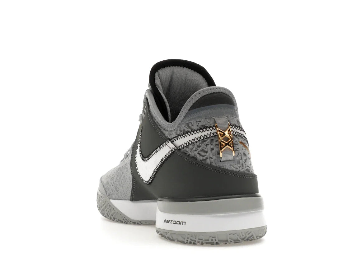 Nike Zoom LeBron NXXT Gen Wolf Gray Metallic Gold