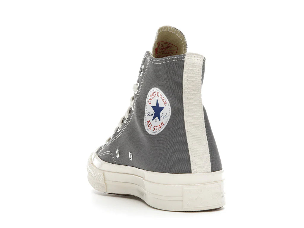 Converse Chuck Taylor All Star 70 Hi Comme des Garcons PLAY Grau