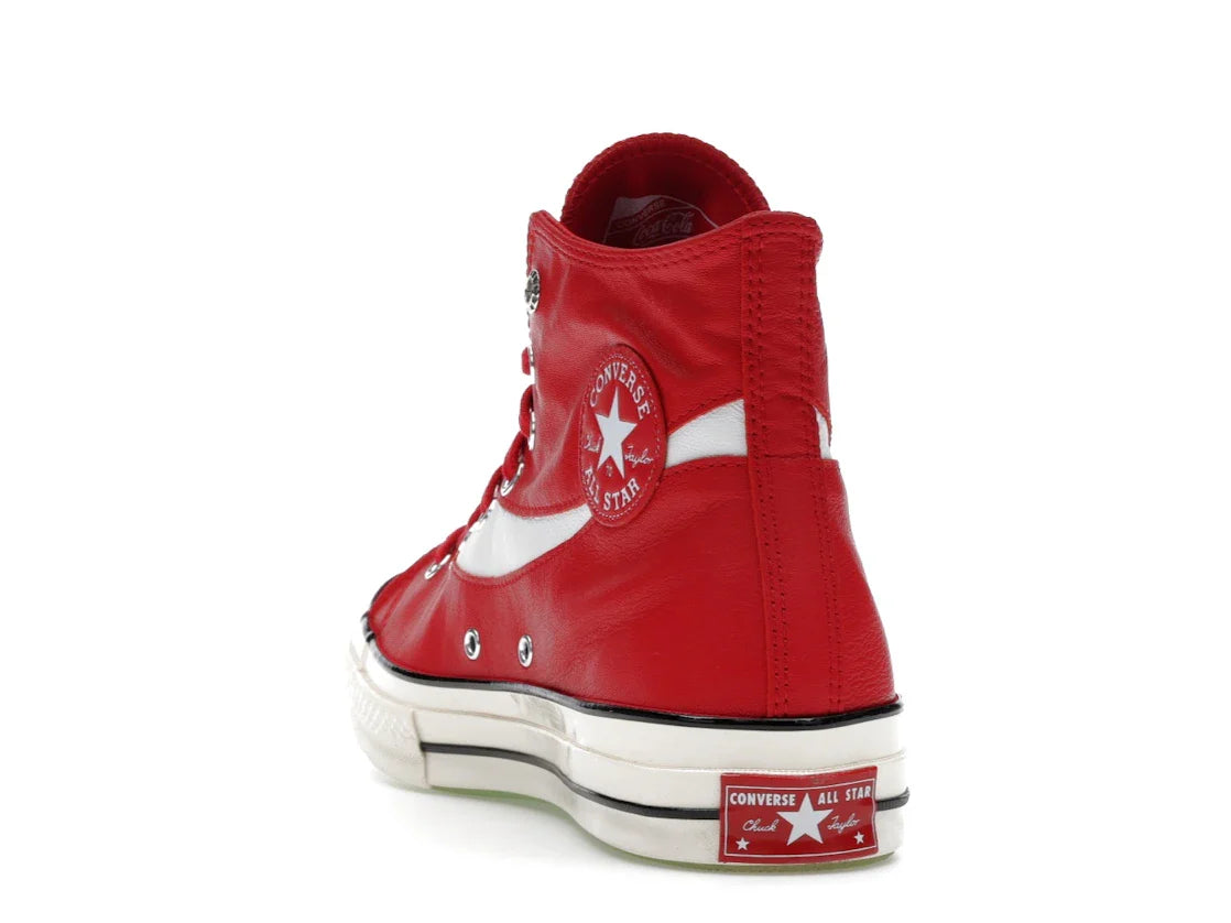 Converse Chuck 70 Hi Coca-Cola Racing Red Leder