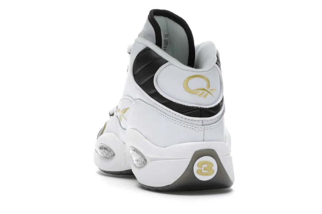 Reebok Question Mid Black Toe