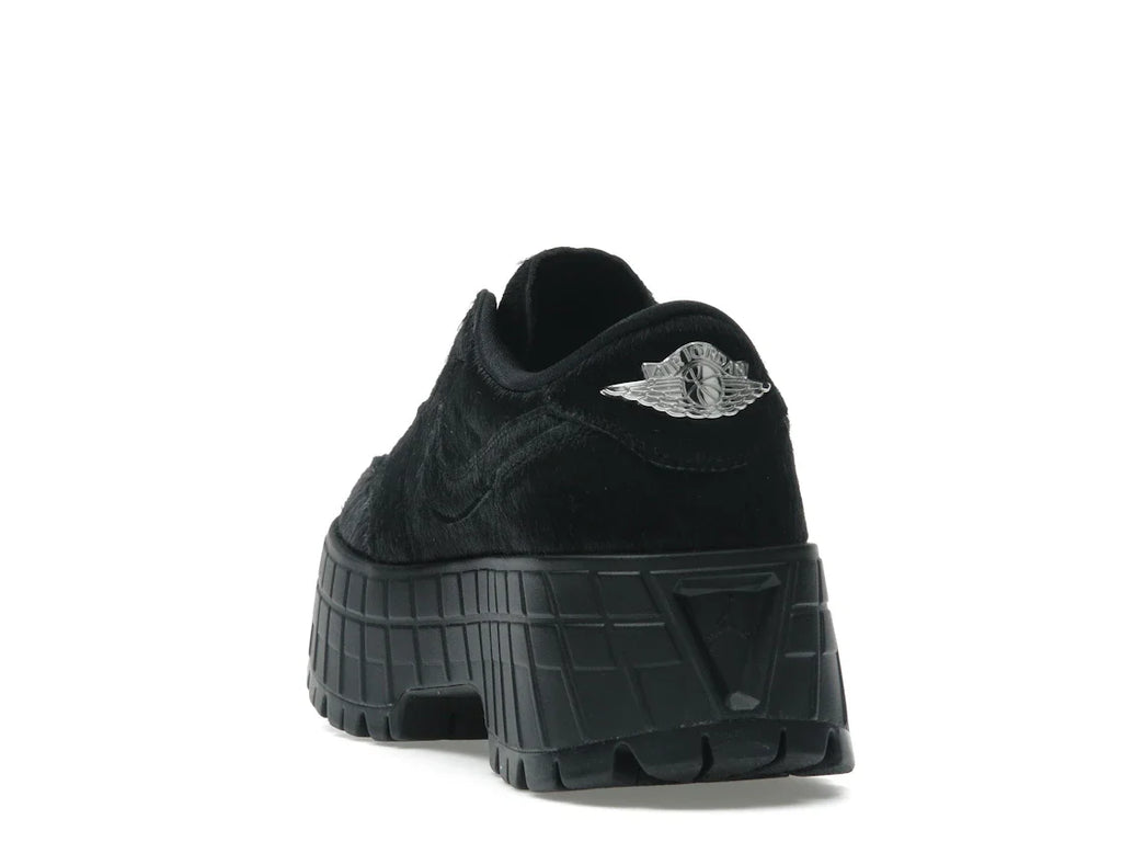 Jordan 1 Low Brooklyn Black Gym Red (Damen)