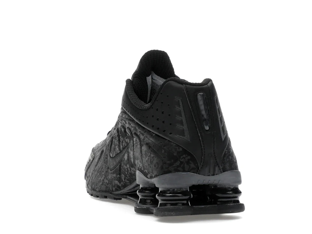 Nike Shox R4 Schwarz mit Blumenmuster (Damen)