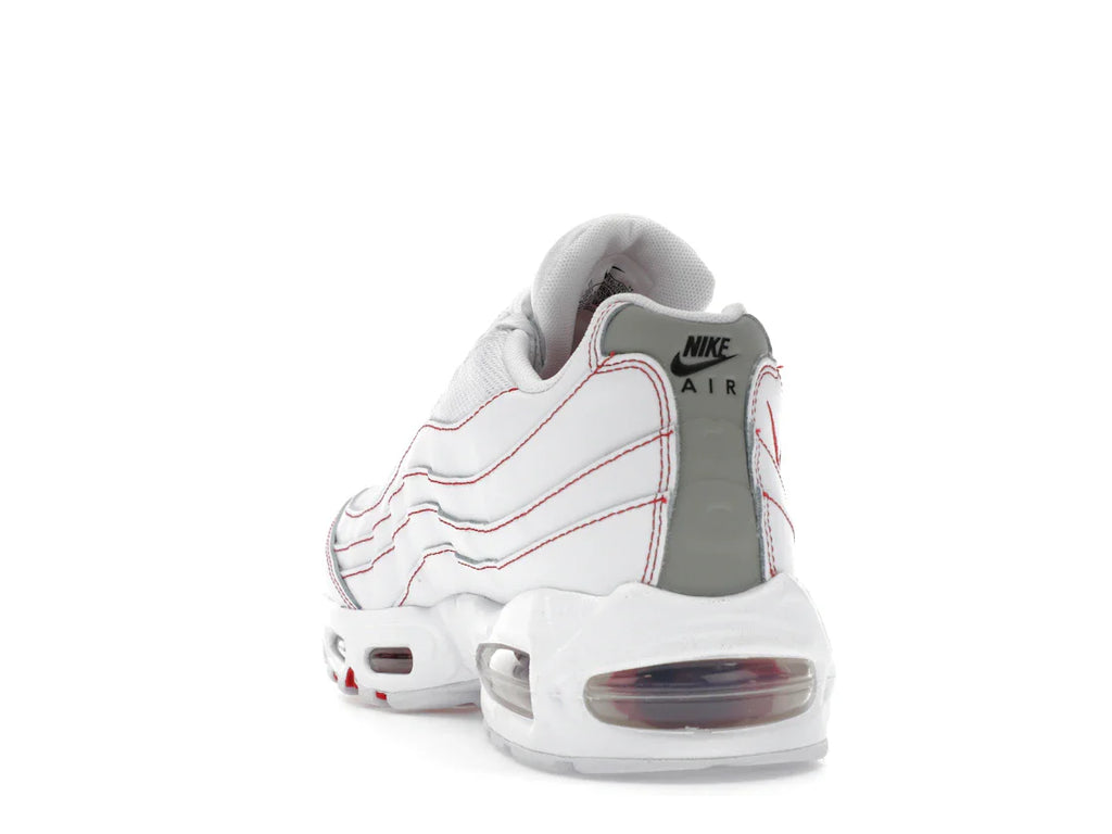 Nike Air Max 95 OG Big Bubble Weiß Universitätsrot