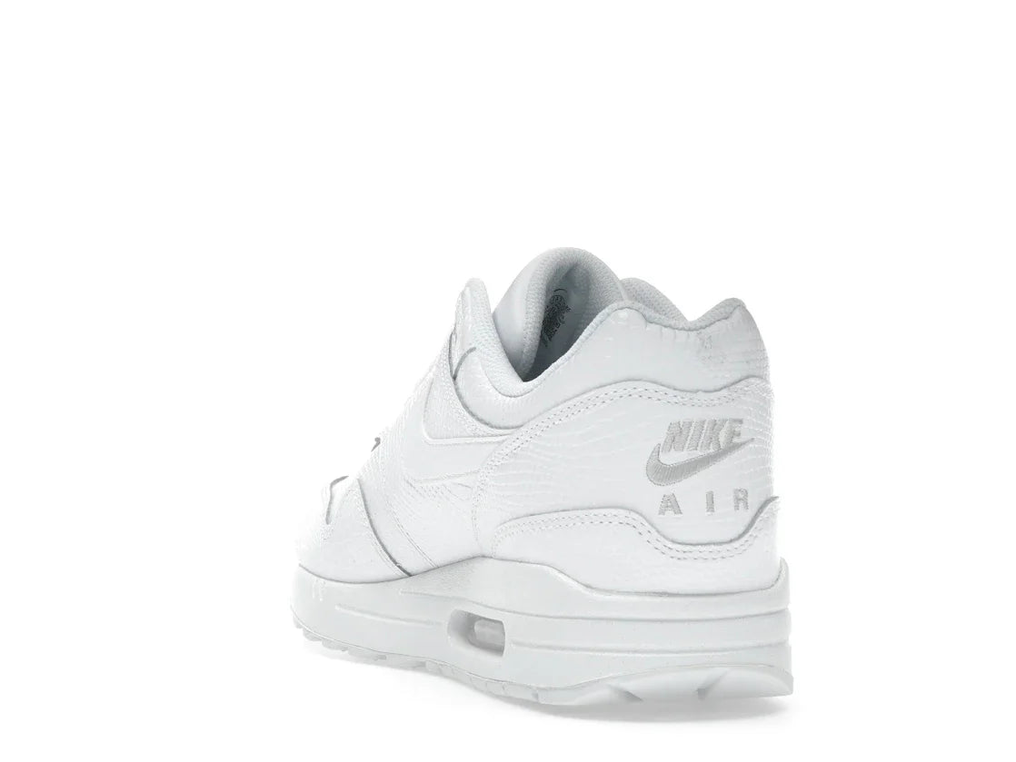 Nike Air Max 1 Premium Weiß Schlangenleder