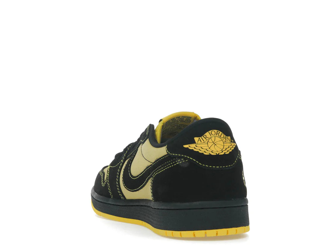 Jordan 1 Retro Low OG Quai 54 Schwarz Tour Gelb Rot