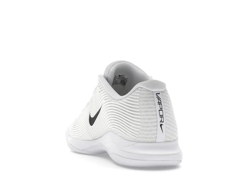 Nike Court Air Zoom Vapor 12 HC Weiß Summit Weiß Schwarz