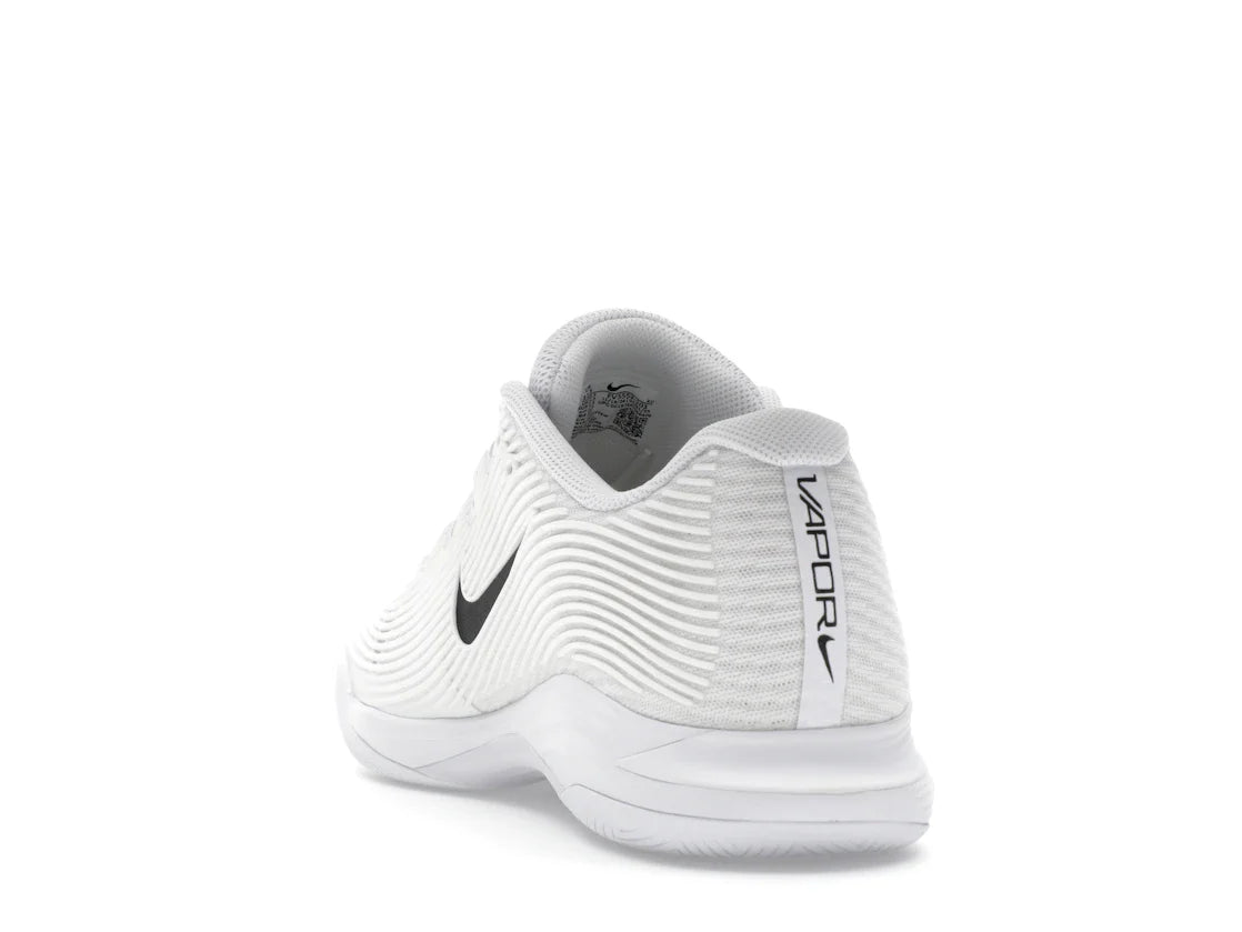 Nike Court Air Zoom Vapor 12 HC Weiß Summit Weiß Schwarz