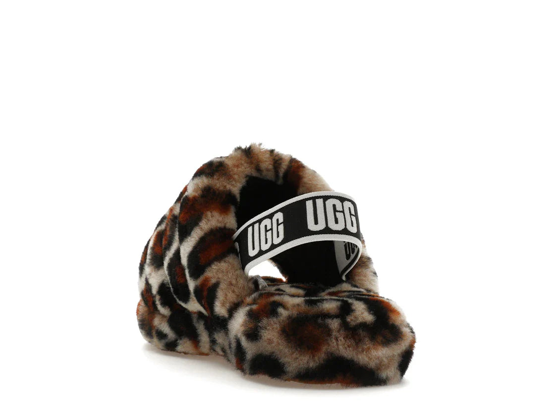UGG Fluff Yeah Slide Leopard Amphora (Kinder)
