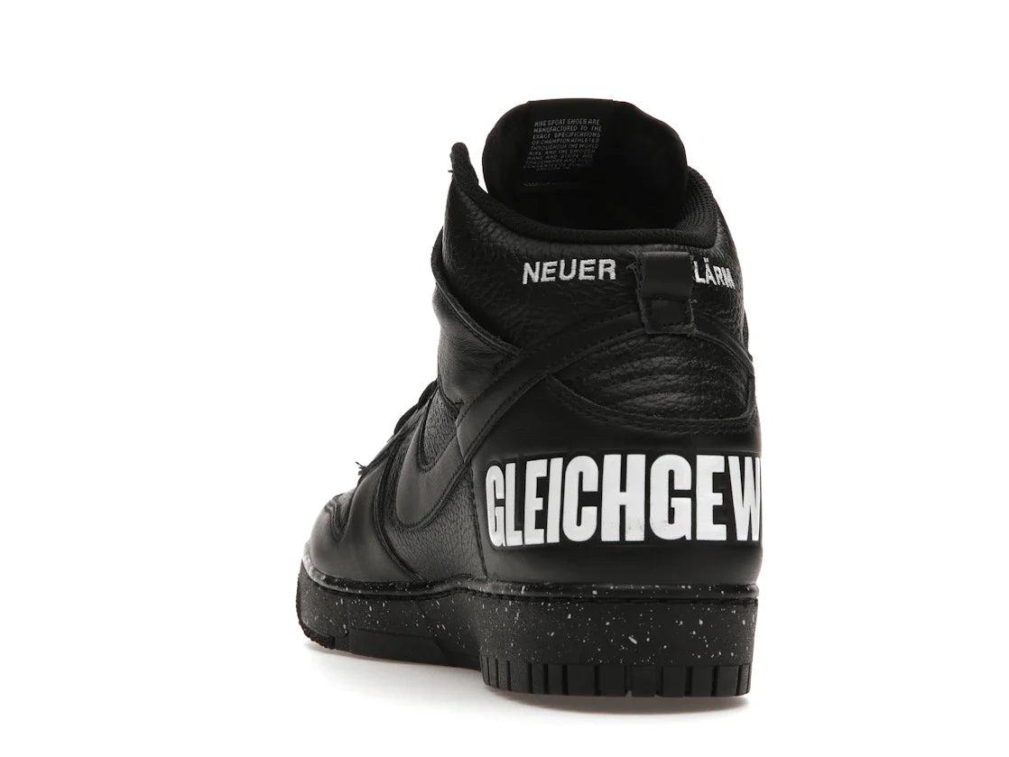 Nike Dunk High Undercover Chaos Schwarz
