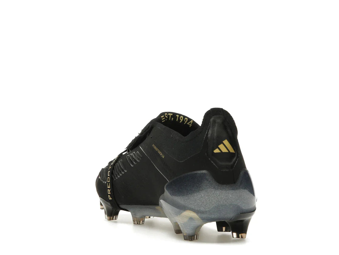adidas Predator Elite Foldover Tongue FG Core Black Carbon Gold Metallic